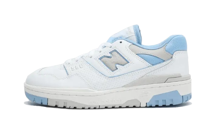 550 White University Blue VOSneakers