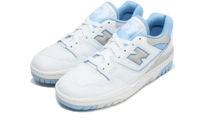 550 White University Blue VOSneakers