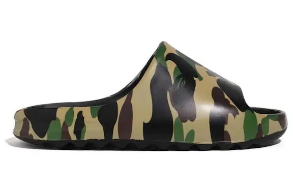 A Bathing Ape 1 st Camo Slide Yellow BAPE
