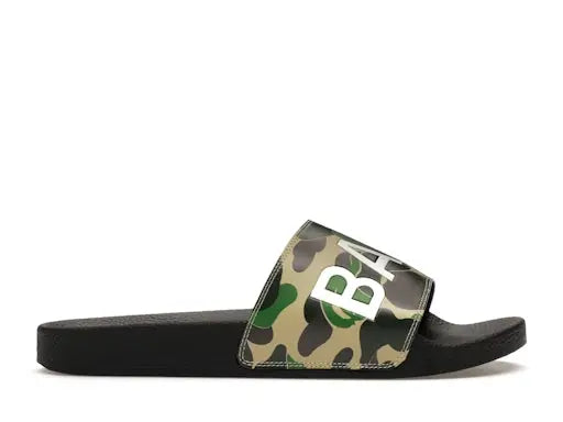 A Bathing Ape ABC Camo Slide Green (2023) BAPE