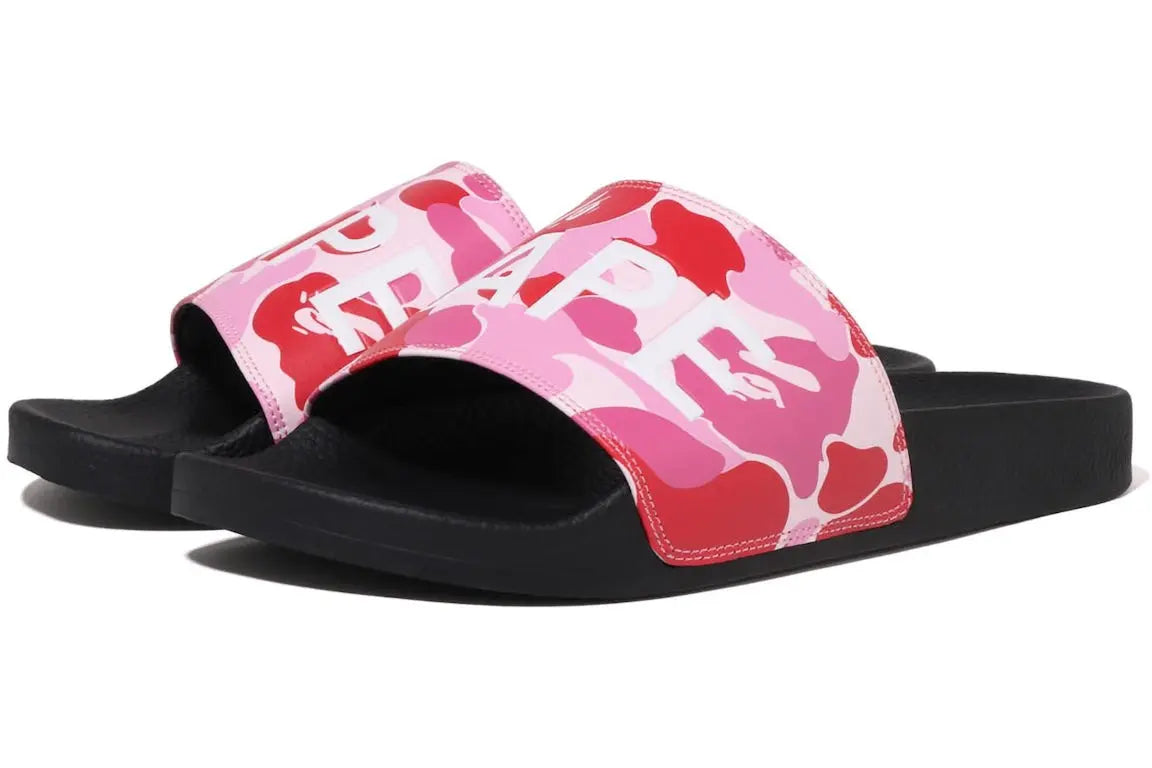 A Bathing Ape ABC Camo Slide Pink (2023) BAPE
