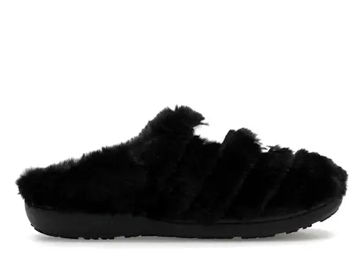 A Bathing Ape Ape Head Puffer Sandals Subu Black BAPE