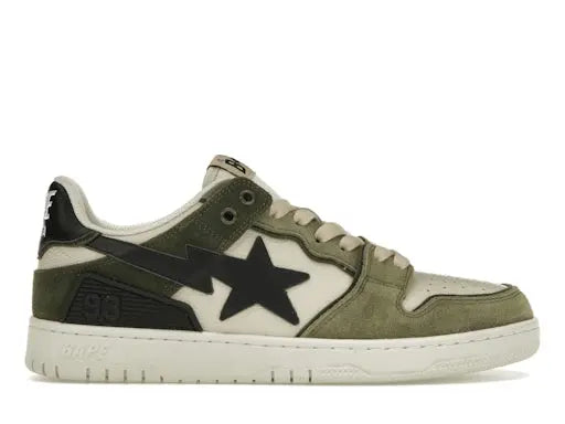A Bathing Ape Bape SK 8 Sta Olive (2022) BAPE