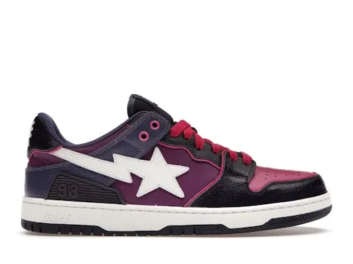 A Bathing Ape Bape SK 8 Sta Purple White BAPE