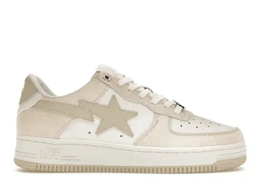 A Bathing Ape Bape Sta Beige Calf Hair BAPE