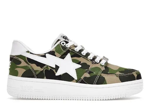 A Bathing Ape Bape Sta Low ABC Camo 20 th Anniversary Green BAPE