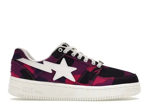 A Bathing Ape Bape Sta Low Color Camo Purple BAPE