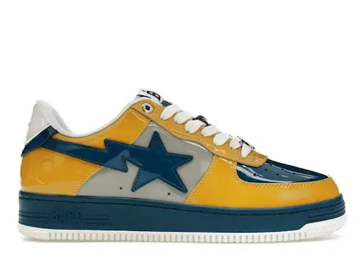 A Bathing Ape Bape Sta Nostalgic Blue Yellow BAPE