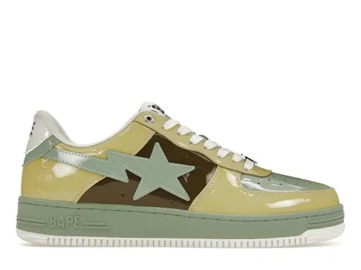 A Bathing Ape Bape Sta Nostalgic Yellow Green BAPE
