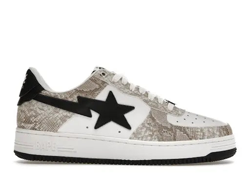 A Bathing Ape Bape Sta Snake Skin Beige BAPE