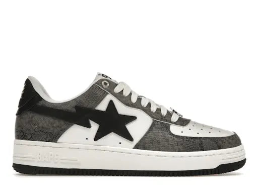 A Bathing Ape Bape Sta Snake Skin Black BAPE
