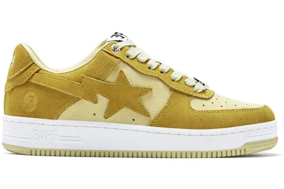 A Bathing Ape Bape Sta Suede Yellow (2022) BAPE