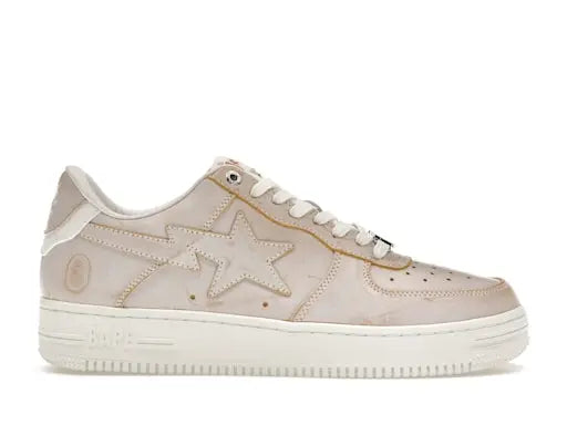 A Bathing Ape Bape Sta Wear Away Paint Beige BAPE