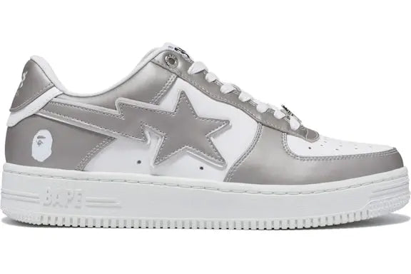 A Bathing Ape Bape Sta#4 Silver BAPE