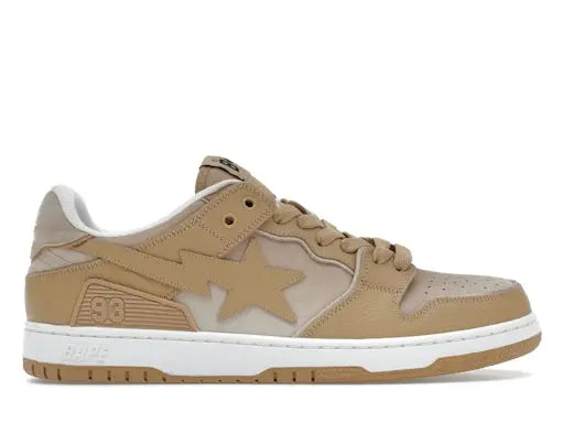 A Bathing Ape Sk 8 Sta#4 Beige BAPE