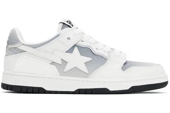 A Bathing Ape Sk 8 Sta#4 White BAPE