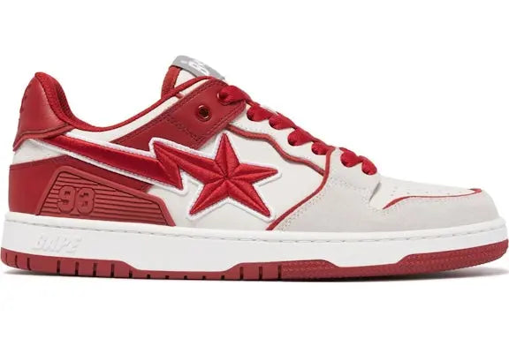 A Bathing Ape Sk 8 Sta#5 Red BAPE