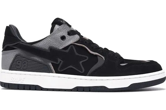 A Bathing Ape Sk 8 Sta#6 Black BAPE