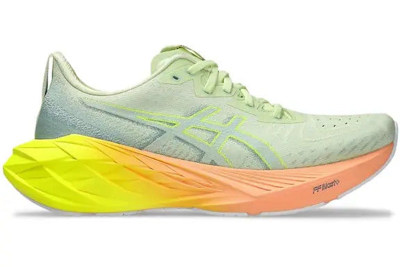 ASICS Novablast 4 Paris Cool Matcha Safety Yellow ASICS