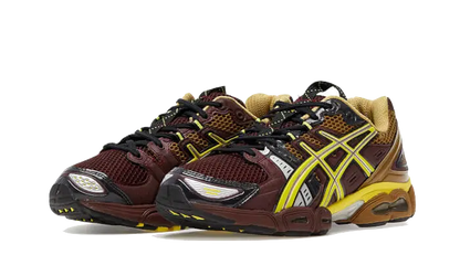 ASICS UB3-S Gel Nimbus 9 Rum Raisin Green Sheen Asics