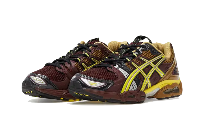 ASICS UB3-S Gel Nimbus 9 Rum Raisin Green Sheen Asics