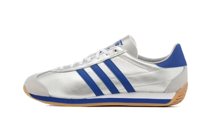 Adidas Country OG Matte Silver Bright Blue Adidas