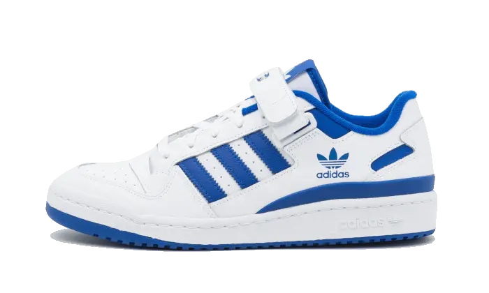 Adidas Forum Low White Royal Blue Adidas