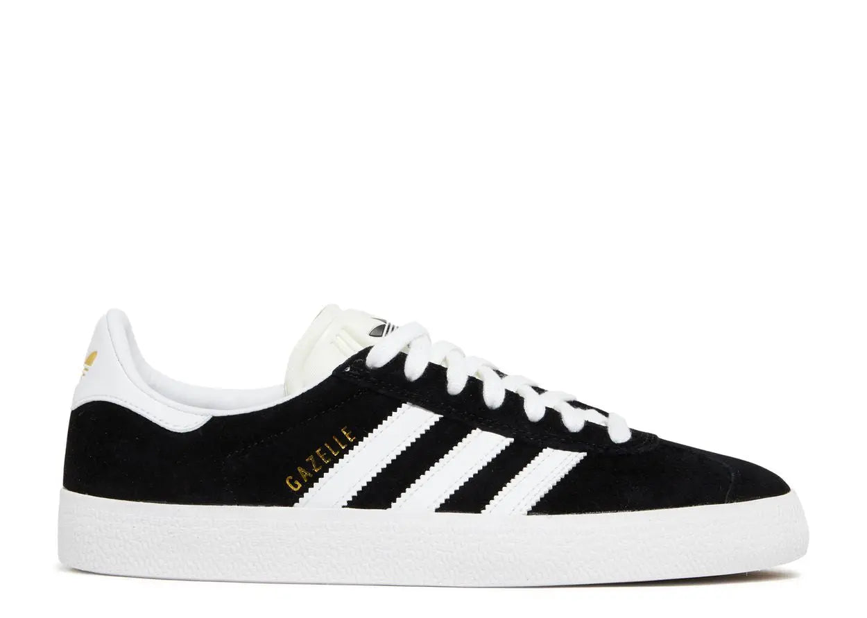 Adidas Gazelle ADV Black White Gold Adidas