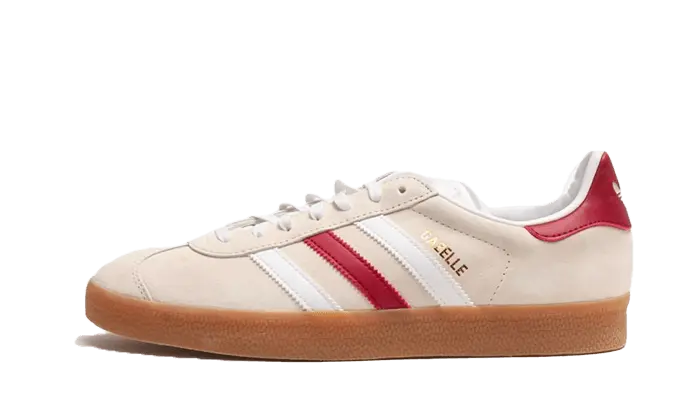 Adidas Gazelle Aluminum Collegiate Burgundy Adidas