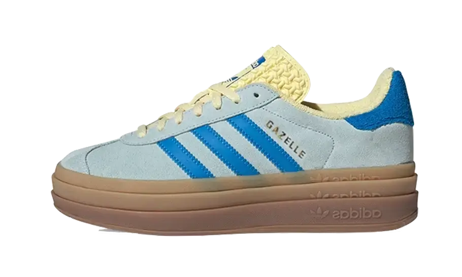 Adidas Gazelle Bold Almost Blue Yellow VOSneakers