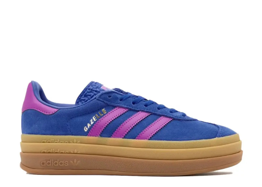 Adidas Gazelle Bold Blue Lucid Pink Adidas