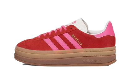 Adidas Gazelle Bold Collegiate Red Lucid Pink Adidas