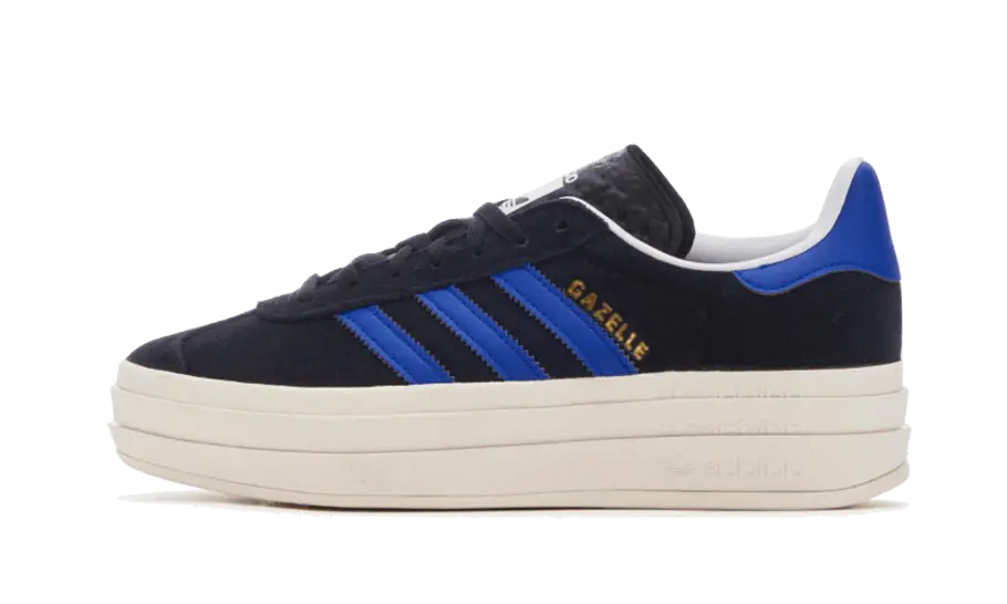 Adidas Gazelle Bold Core Black Lucid Blue VOSneakers