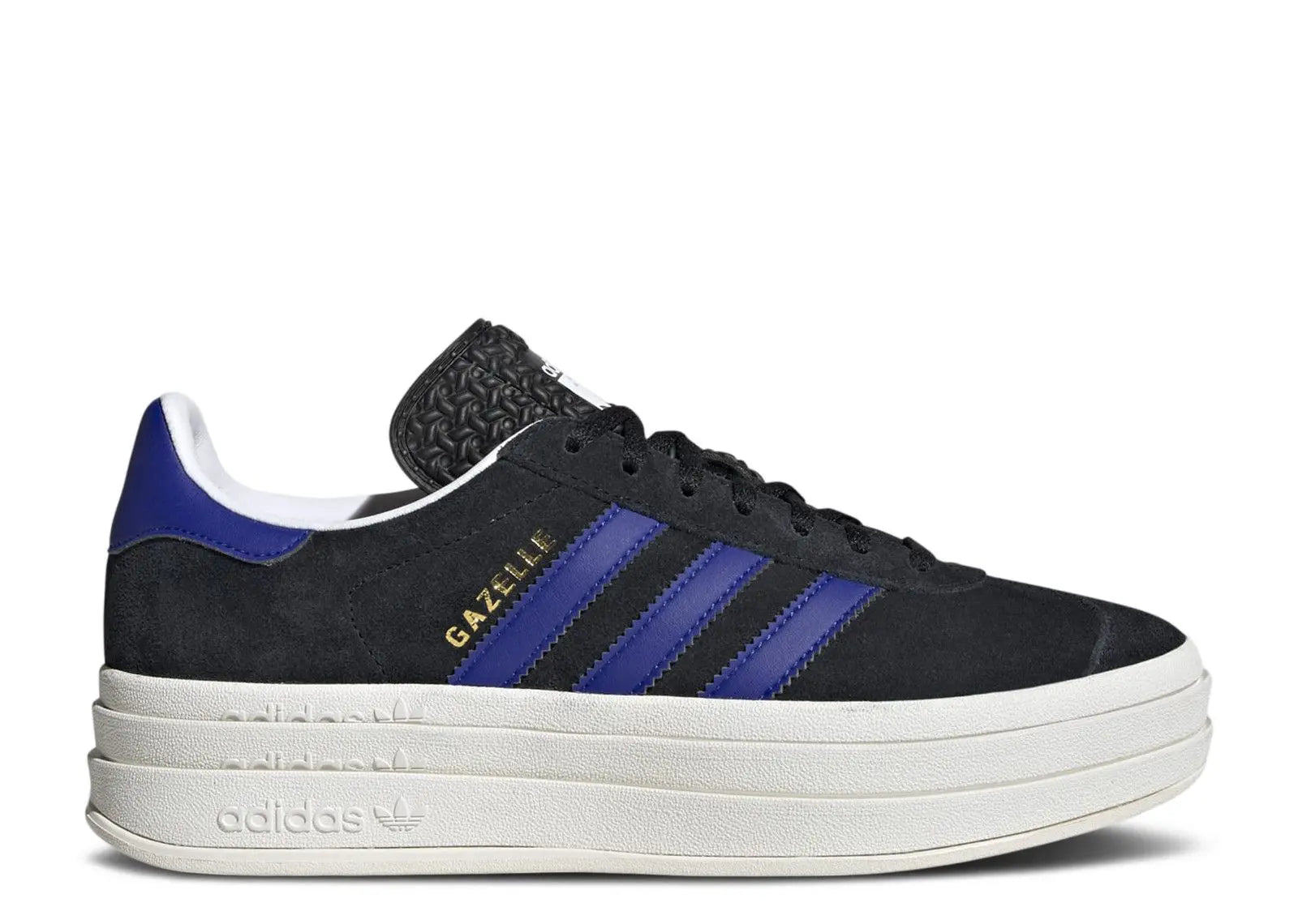 Adidas Gazelle Bold Core Black Lucid Blue Adidas