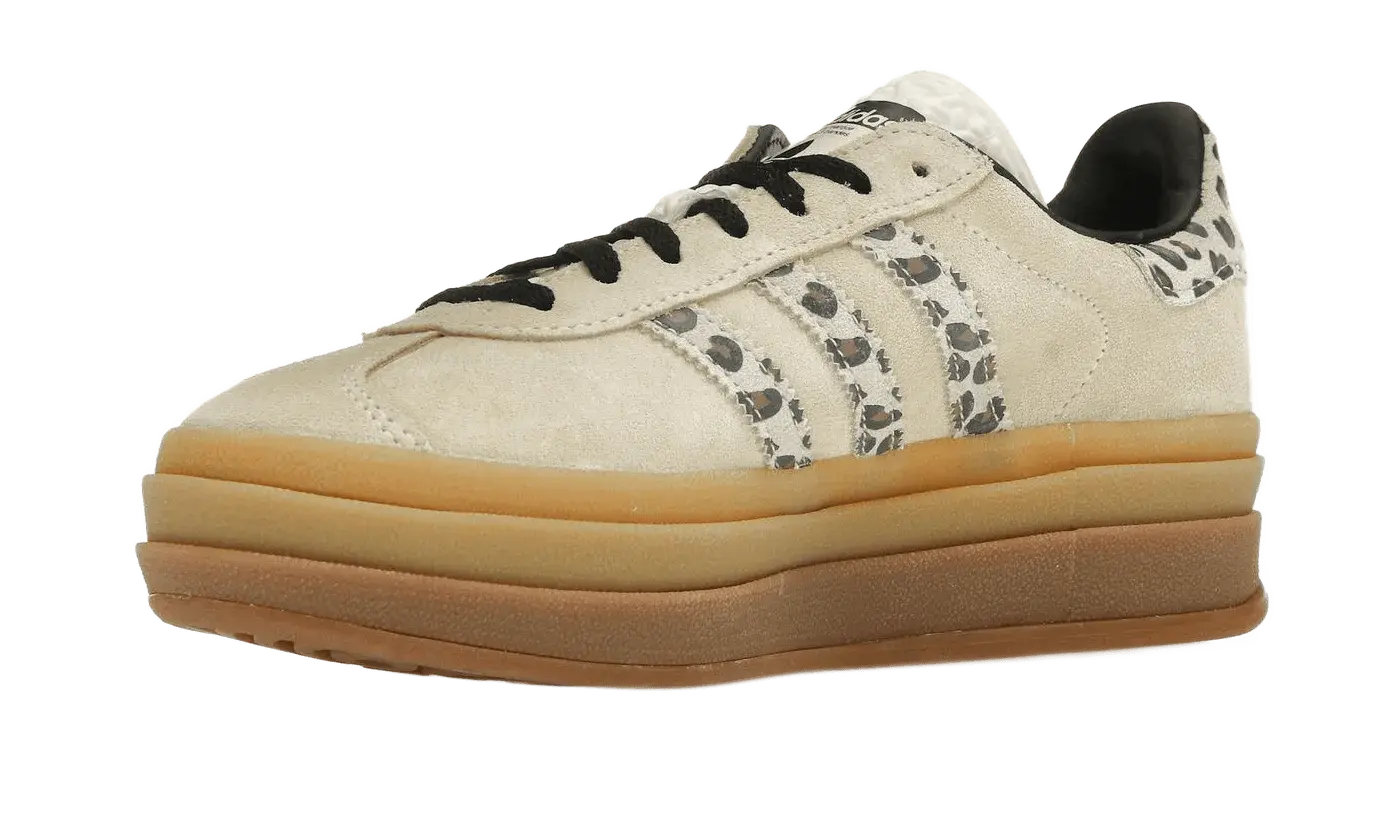 Adidas Gazelle Bold Cream Black Leopard VOSneakers