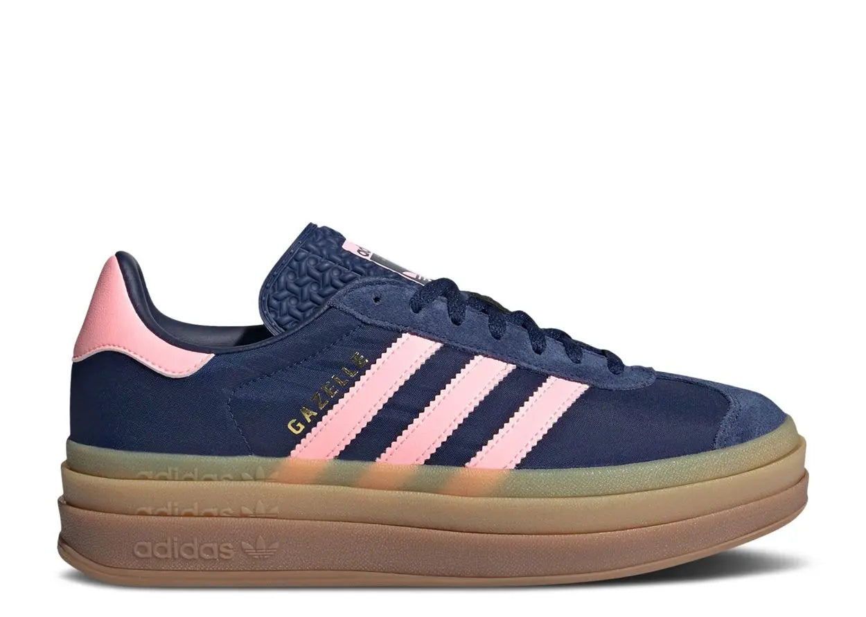Adidas Gazelle Bold Dark Blue Pink Spark Adidas