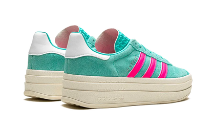 Adidas Gazelle Bold Flash Aqua Lucid Pink Adidas