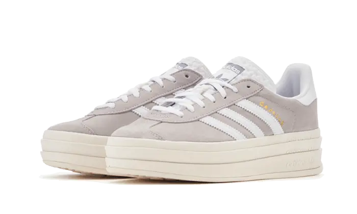 Adidas Gazelle Bold Grey White Adidas