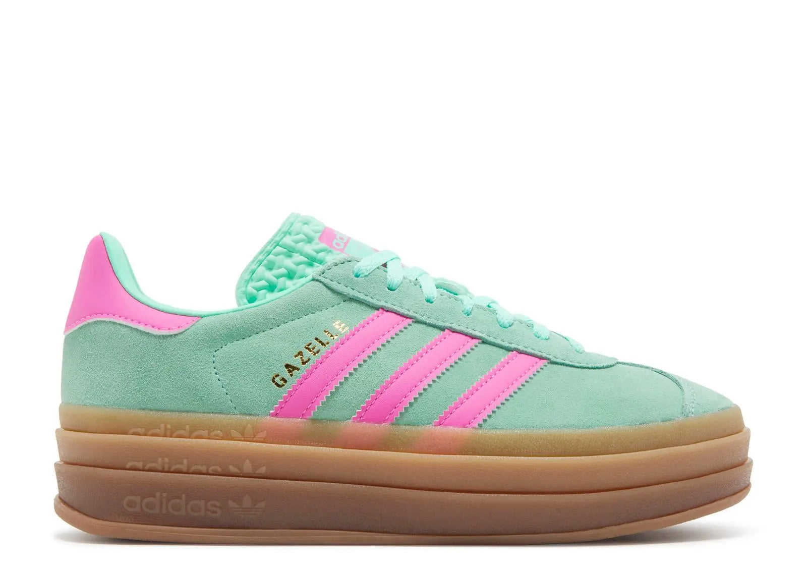 Adidas Gazelle Bold Pulse Mint Screaming Pink Adidas