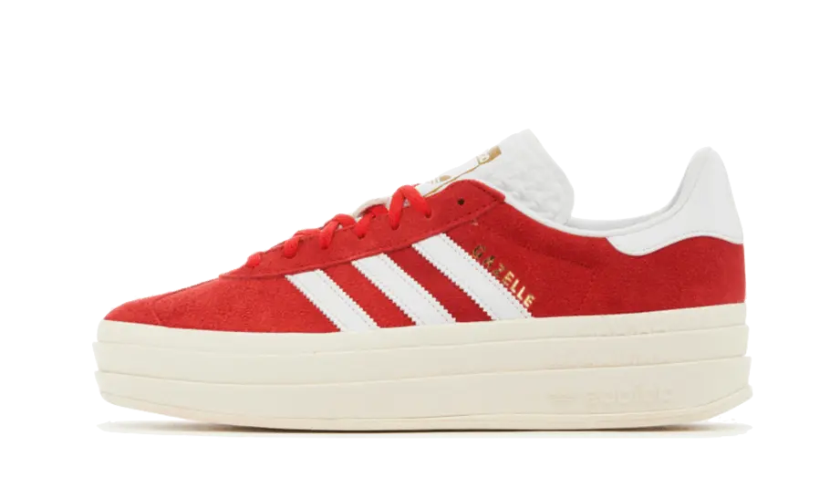Adidas Gazelle Bold Red Cloud White Adidas