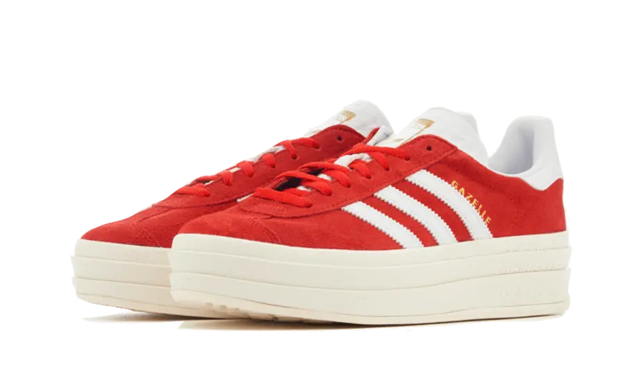 Adidas Gazelle Bold Red Cloud White Adidas