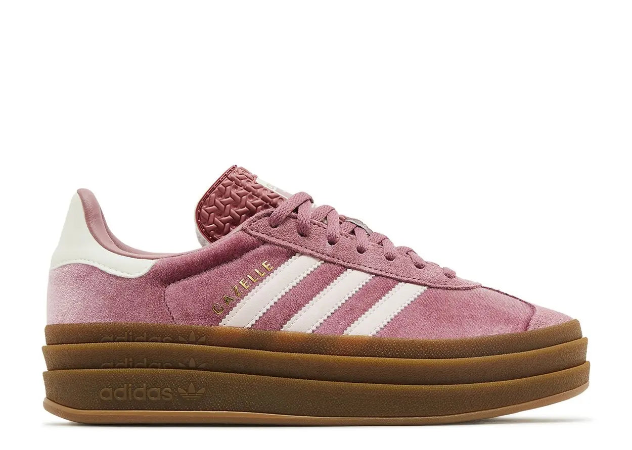 Adidas Gazelle Bold Sandy Pink Velvet Adidas