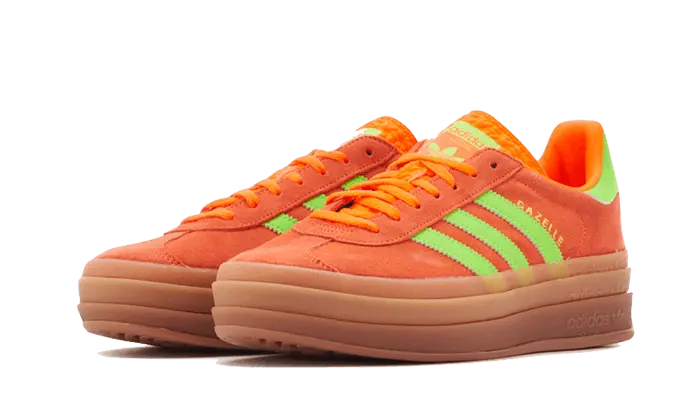 Adidas Gazelle Bold Solar Orange Solar Green Adidas