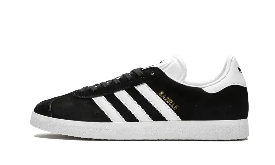 Adidas Gazelle Core Black Cloud White Gold VOSneakers