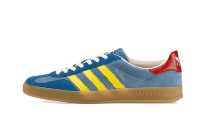 Adidas Gazelle Gucci Light Blue Yellow Adidas