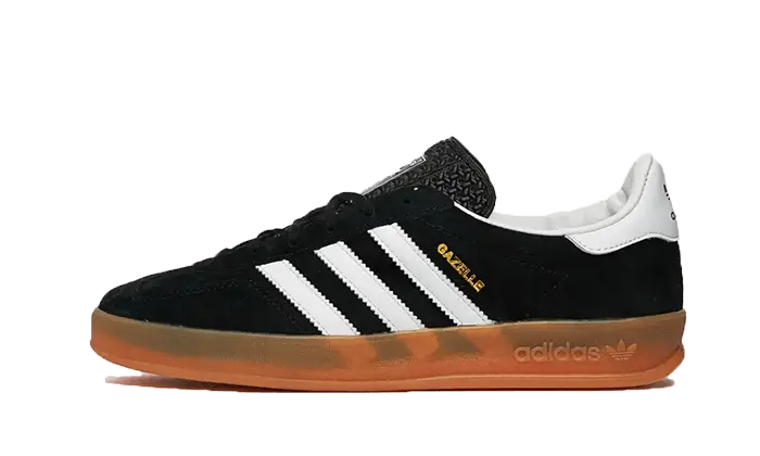 Adidas Gazelle Indoor Black White Gum Adidas