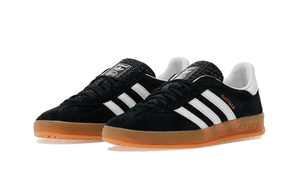Adidas Gazelle Indoor Black White Gum Adidas