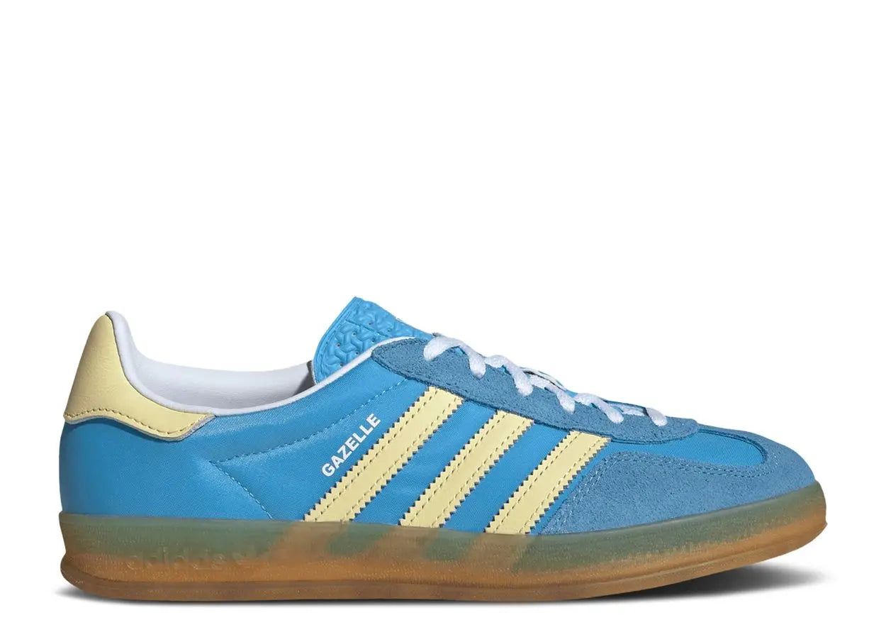 Adidas Gazelle Indoor Blue Burst Yellow Adidas