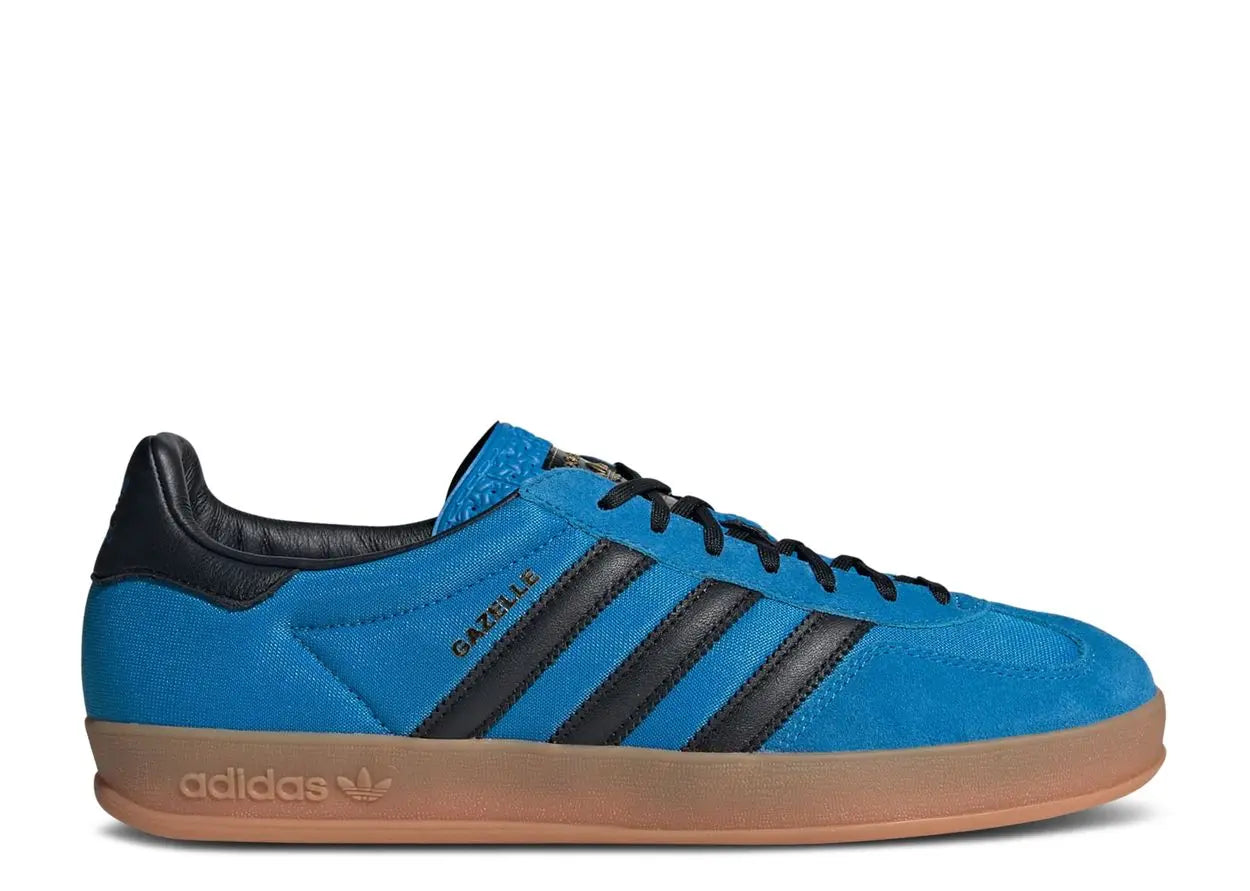 Adidas Gazelle Indoor Bright Blue Black Gum Adidas