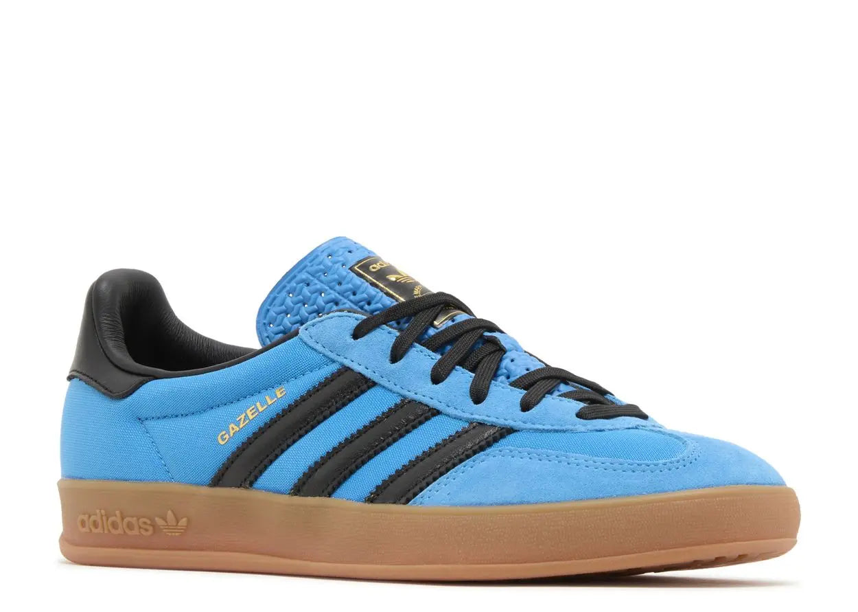 Adidas Gazelle Indoor Bright Blue Black Gum Adidas